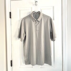 Walter Hagen Gray Polo Golf Shirt
